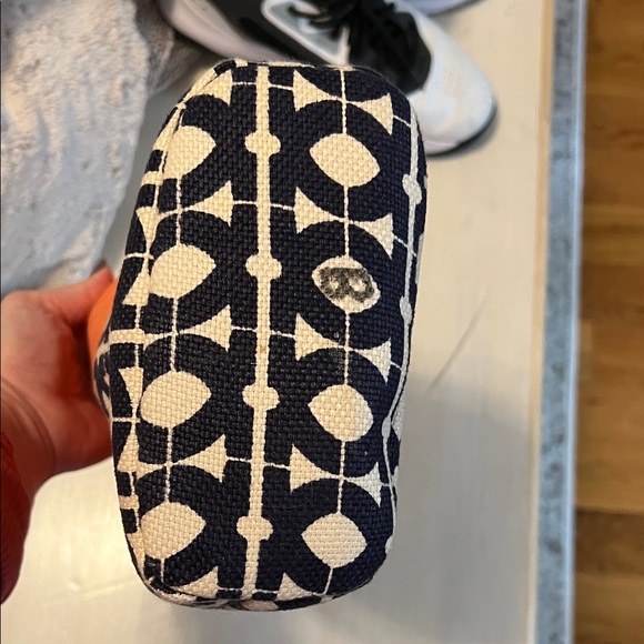 Orange and Blue Canvas Wine Tote Bag - Picture 9 of 9